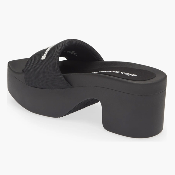 Alexander Wang platform slide sandals - Picture 3 of 6